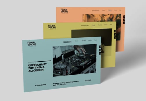 Neue Web-Farbwelt Alte Feuerwache Loschwitz